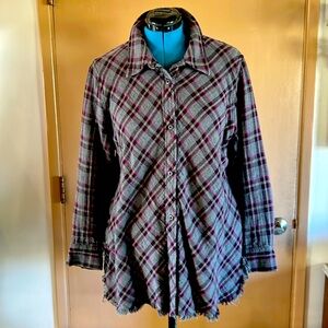 Cabi plaid Shacket